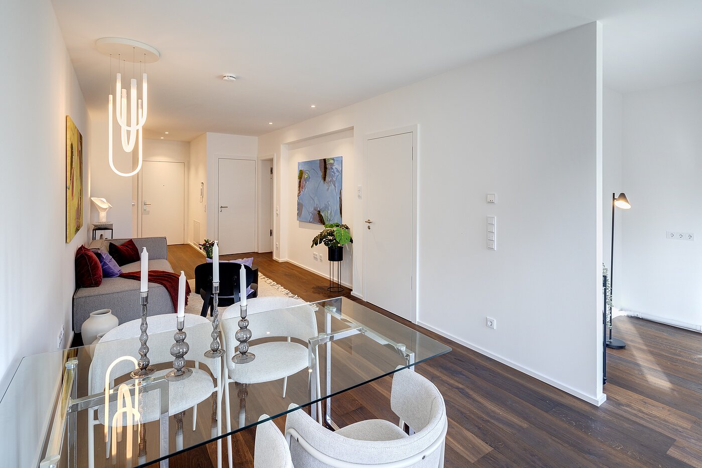 Terrassenwohnung avec 2 pièces | München-Harlaching | 70372 | Einladender Essplatz