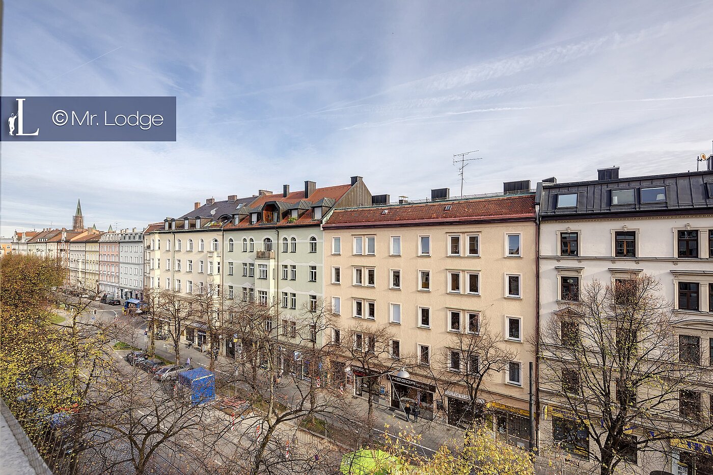 Appartement avec 2.5 pièces | München-Haidhausen | 1710D2 | Aussicht vom Wohnzimmer