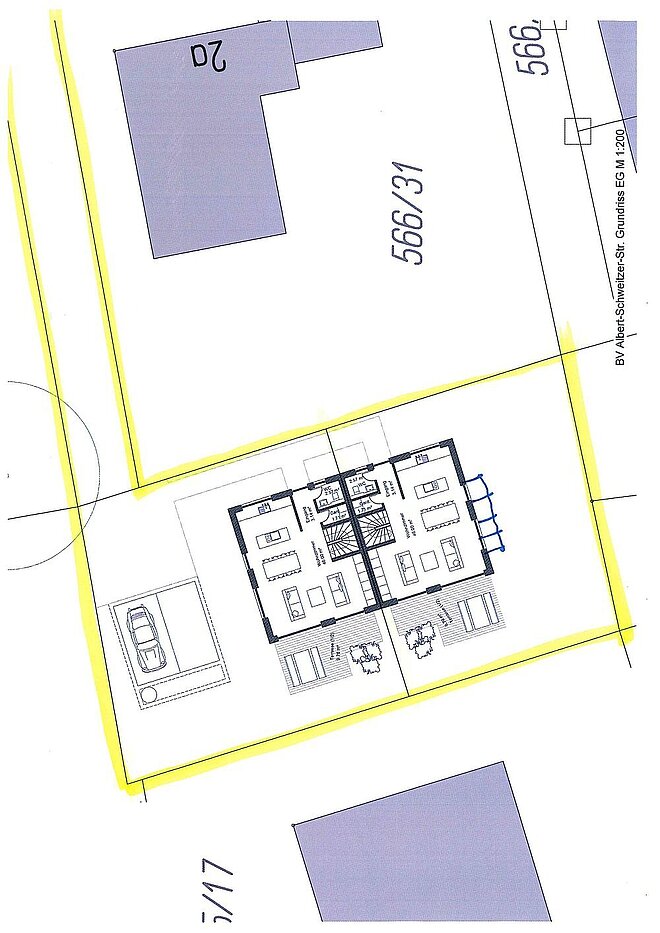 Maison individuelle avec 5 pièces | Germering | 1712AK1 | Planung mit 2 DHH