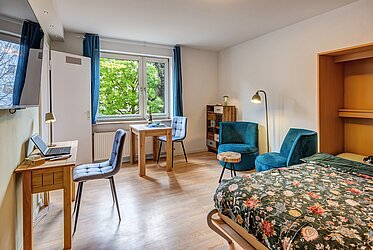 Schwabing-West : appartement à louer pour une durée déterminée, bien situé