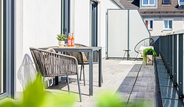 Penthouse avec 2 pièces | München-Bogenhausen | 70385 | ...gemütliches Frühstück