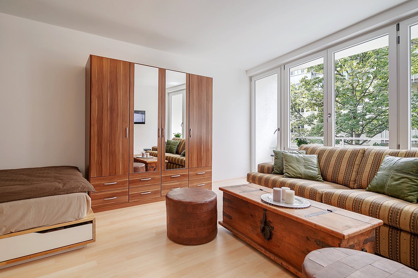 Appartement avec 1 pièce | München-Schwabing | 2105ML1 | Wohnen