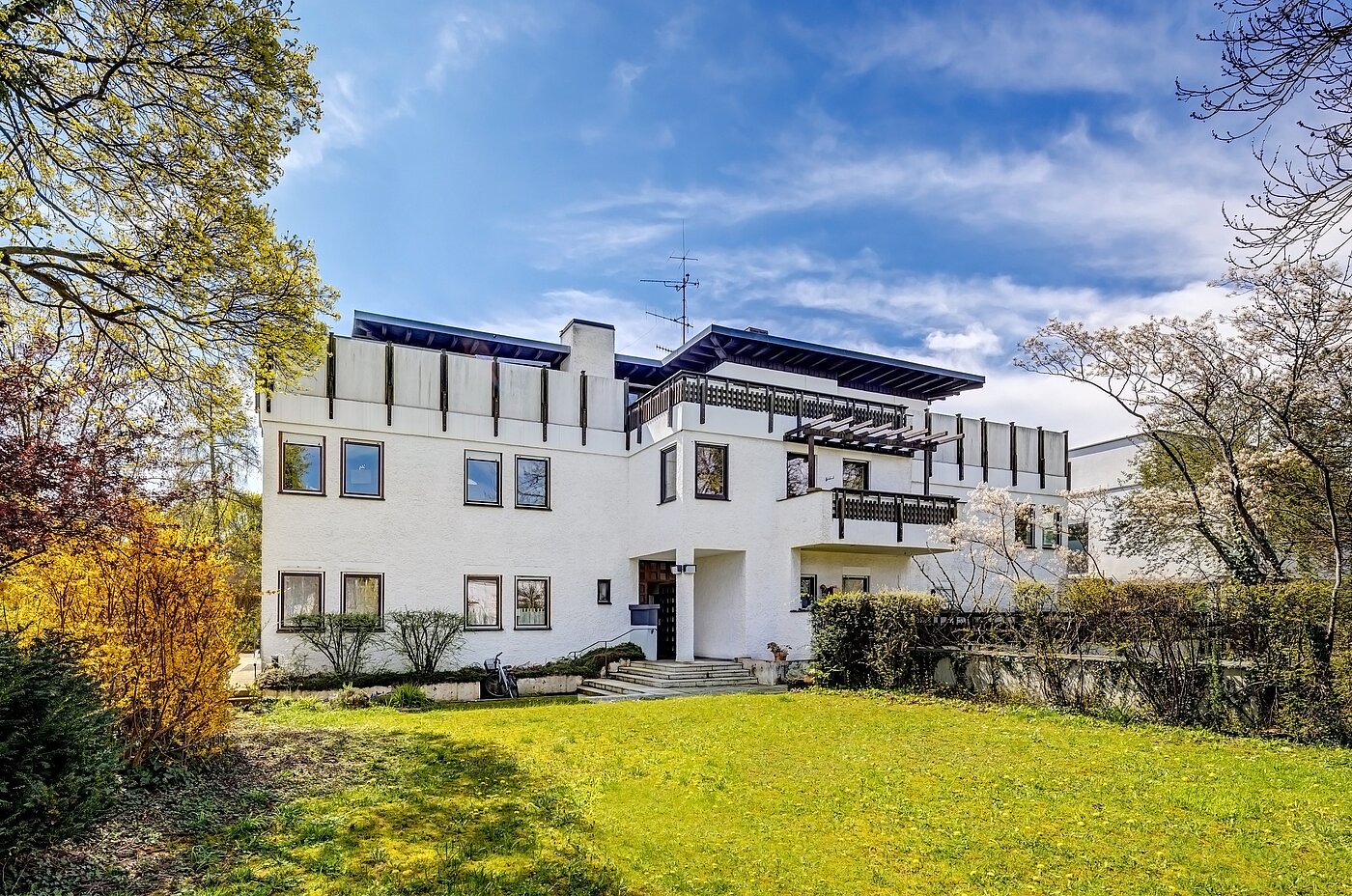 Appartement avec 2.5 pièces | München-Obermenzing | 700191 | Ansicht Rückseite