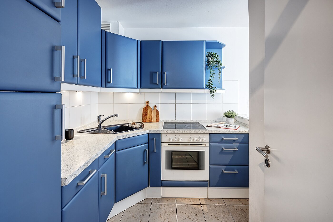 Appartement avec 3 pièces | München-Schwabing | 2202ML12 | Die Küche, ein Blickfang...