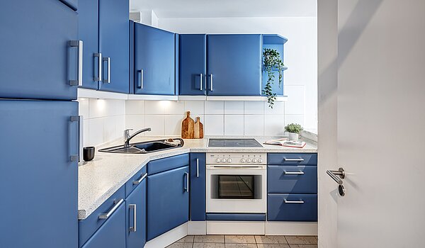 Appartement avec 3 pièces | München-Schwabing | 2202ML12 | Die Küche, ein Blickfang...