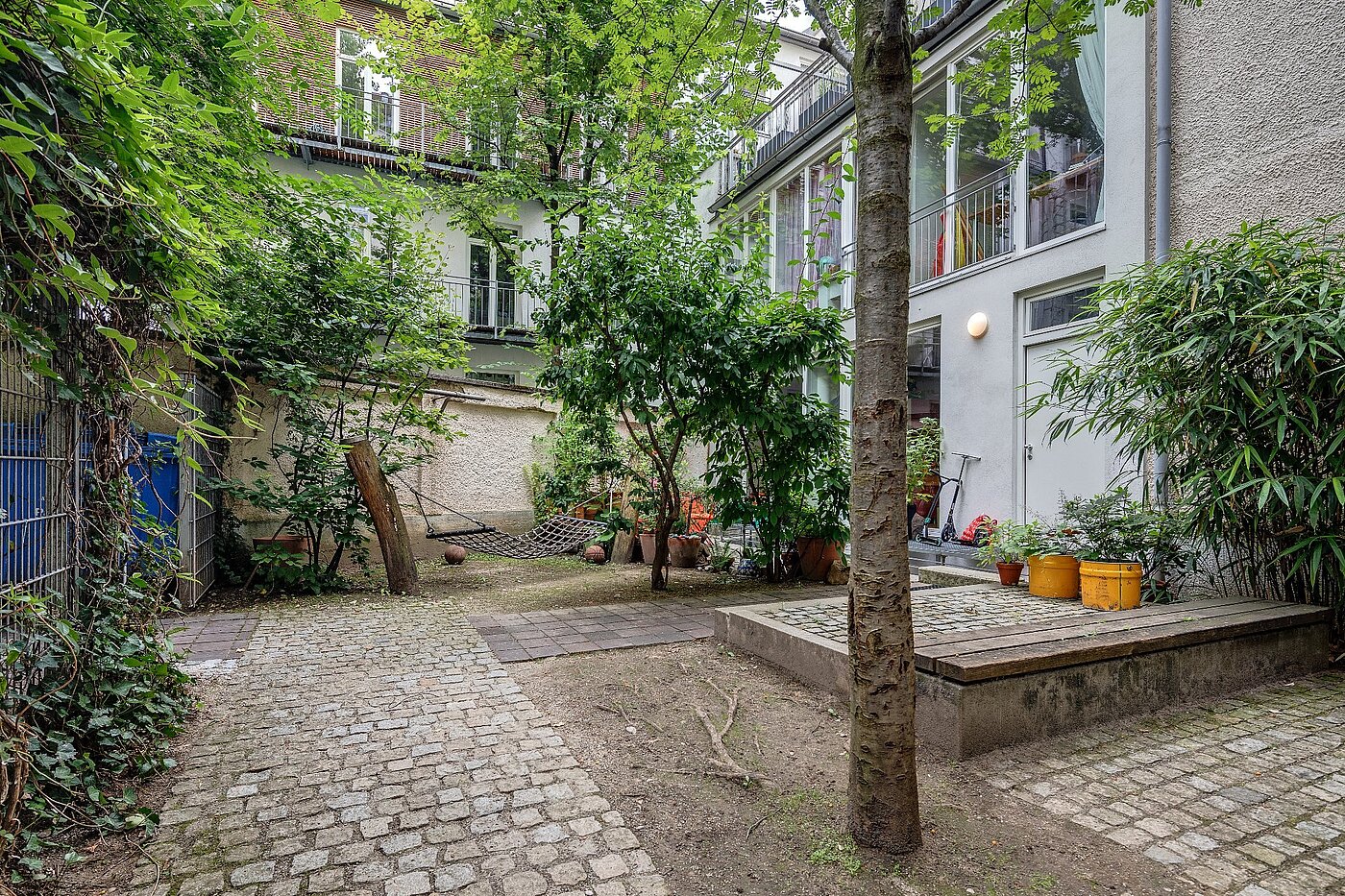 Appartement avec 2 pièces | München-Haidhausen | 1807ML2 | ...und grünem Innenhof