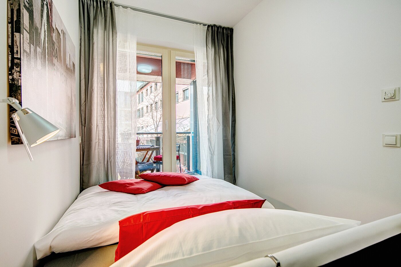 Appartement avec 1.5 pièces | München-Schwabing | 70392 | Schlafbereich