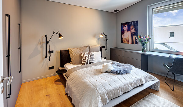 Penthouse avec 2 pièces | München-Maxvorstadt | 704271 | Schlafzimmer mit...