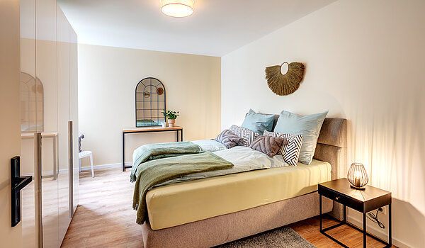 Appartement avec 3 pièces | Unterhaching | 70421 | Schlafzimmer mit...