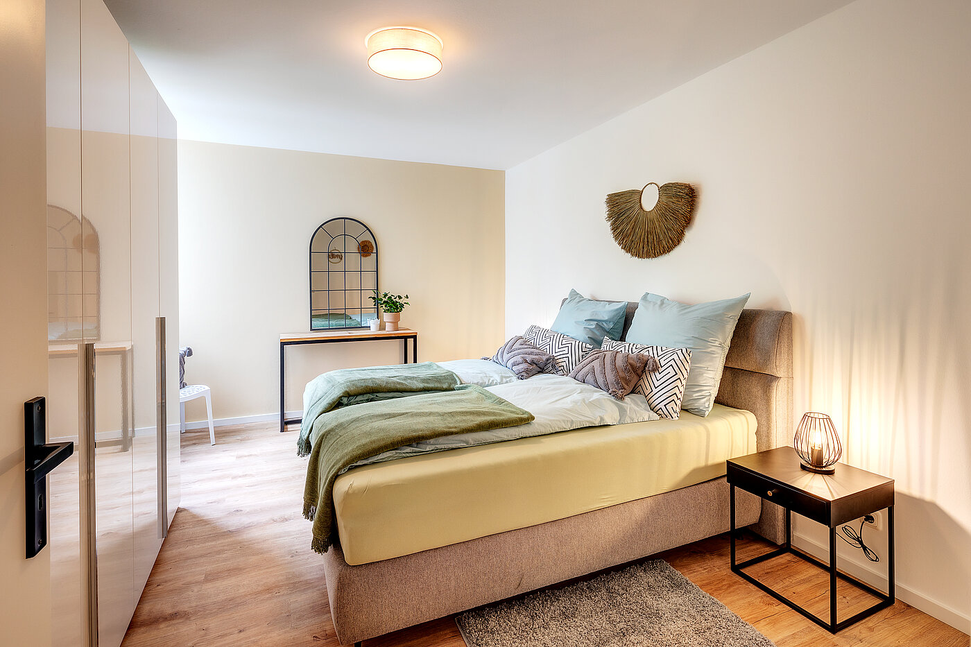 Appartement avec 3 pièces | Unterhaching | 70421 | Schlafzimmer mit...