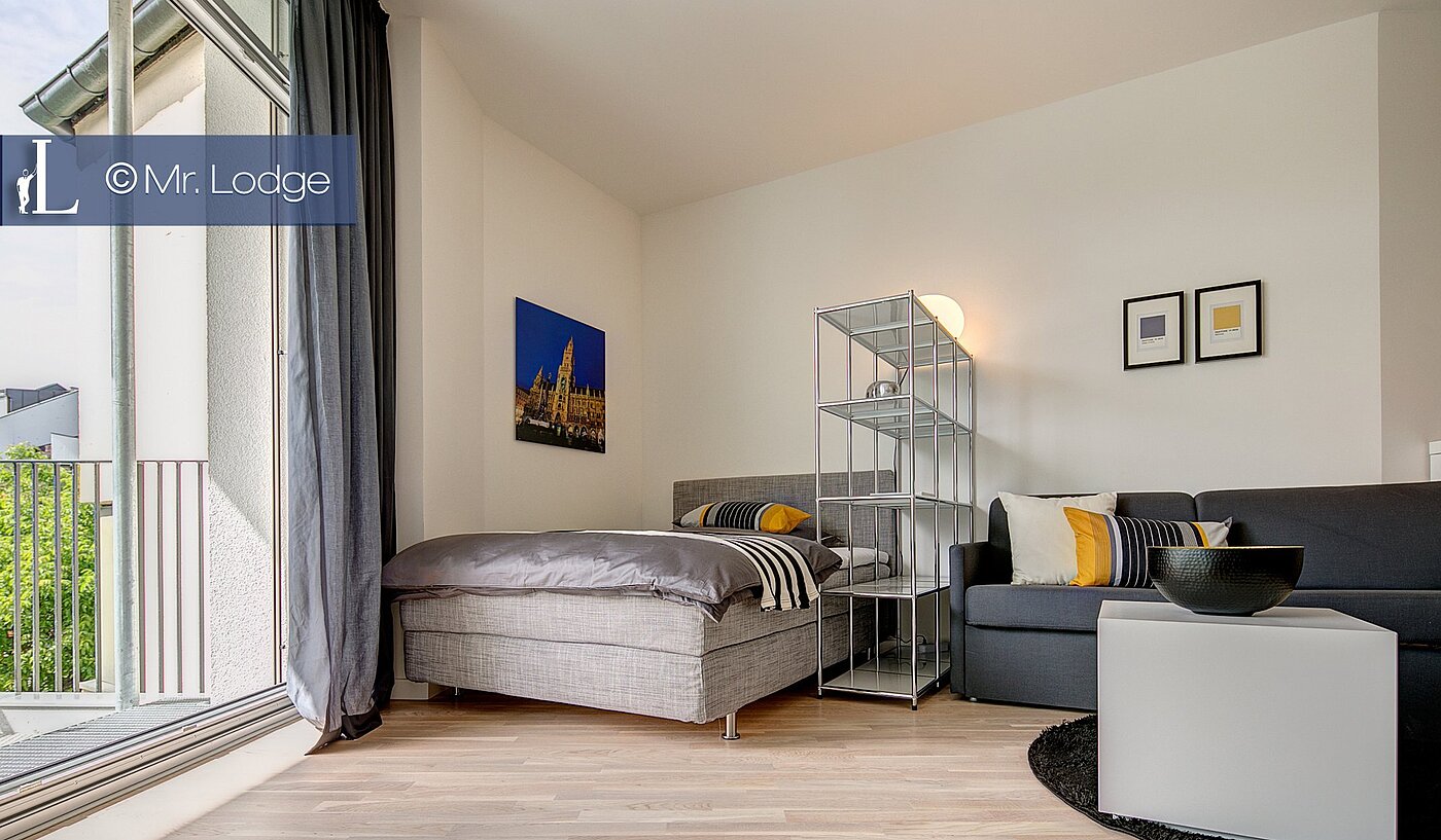 Appartement avec 1 pièce | München-Bogenhausen | 1802ML4 | Schlafbereich....