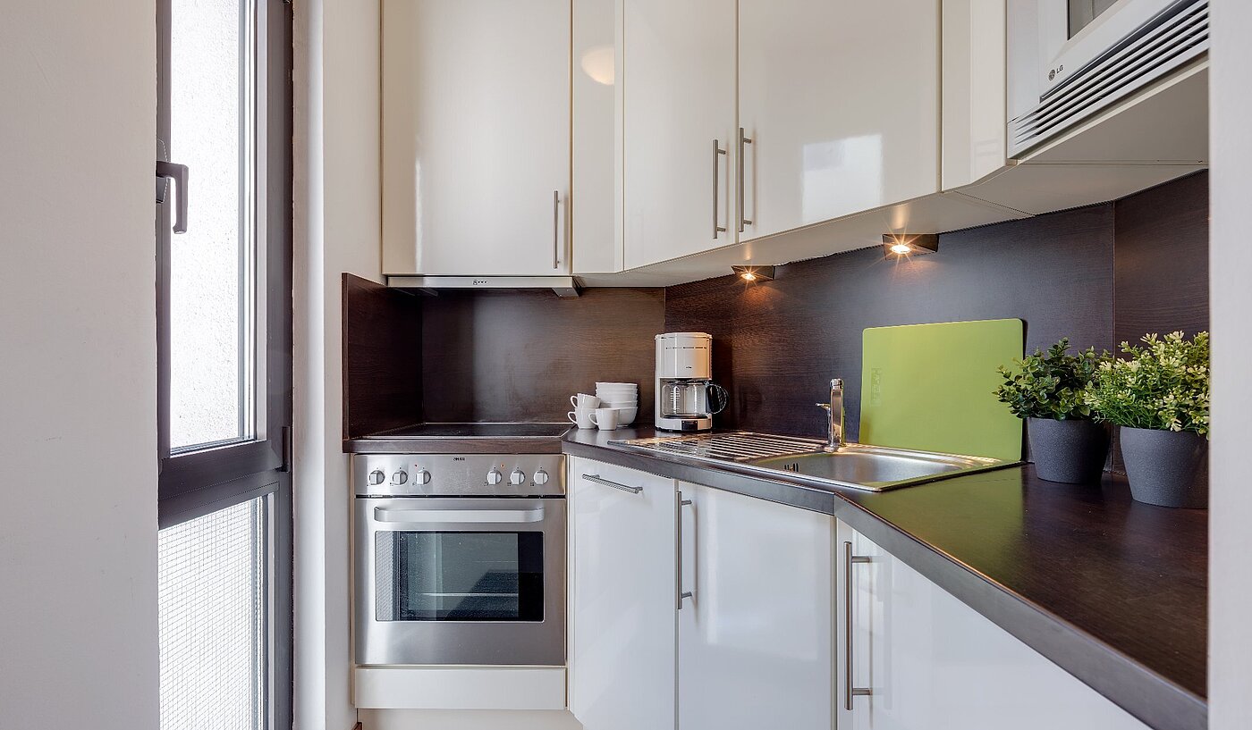 Appartement avec 2 pièces | München-Isarvorstadt | 1804ML1 | Moderne Küchenzeile