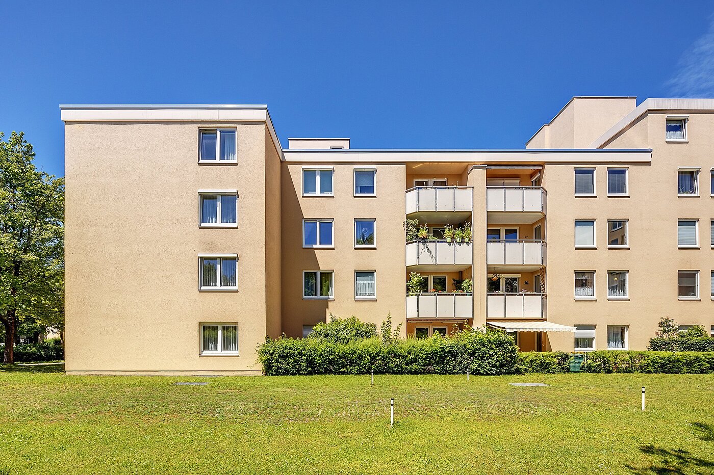 Appartement au rez-de-chaussée avec 4.5 pièces | München-Perlach | 2003ML6 | Rückansicht