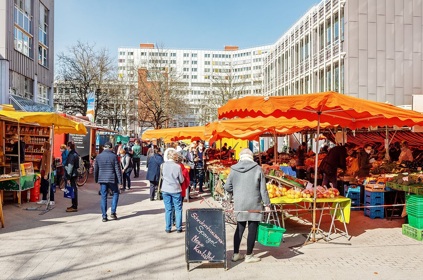 Appartement avec 1 pièce | München-Bogenhausen | 2103ML6 | Der Wochenmarkt i.d. Nähe