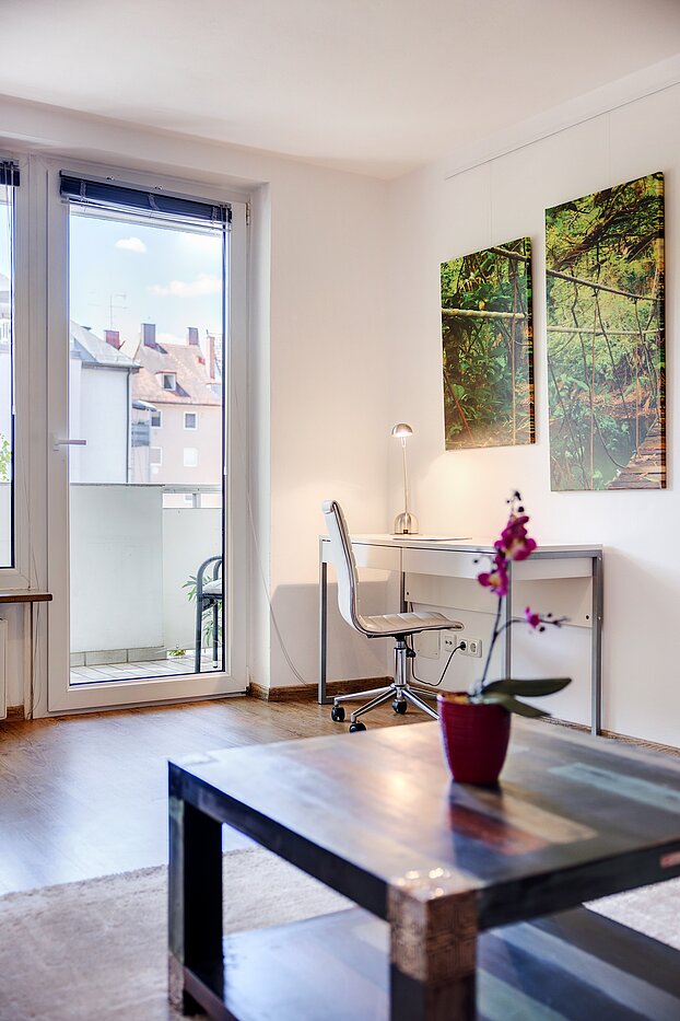 Appartement avec 2.5 pièces | München-Maxvorstadt | 702031 | Kleiner Arbeitsplatz