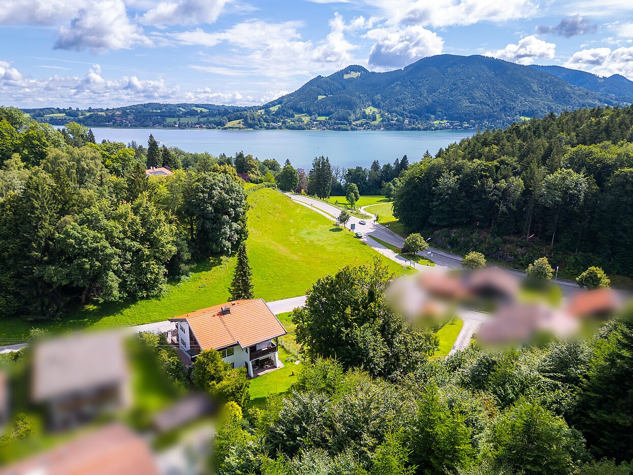 Mehrfamilienhaus avec 10 pièces | Bad Wiessee | 70212 | Luftaufnahme