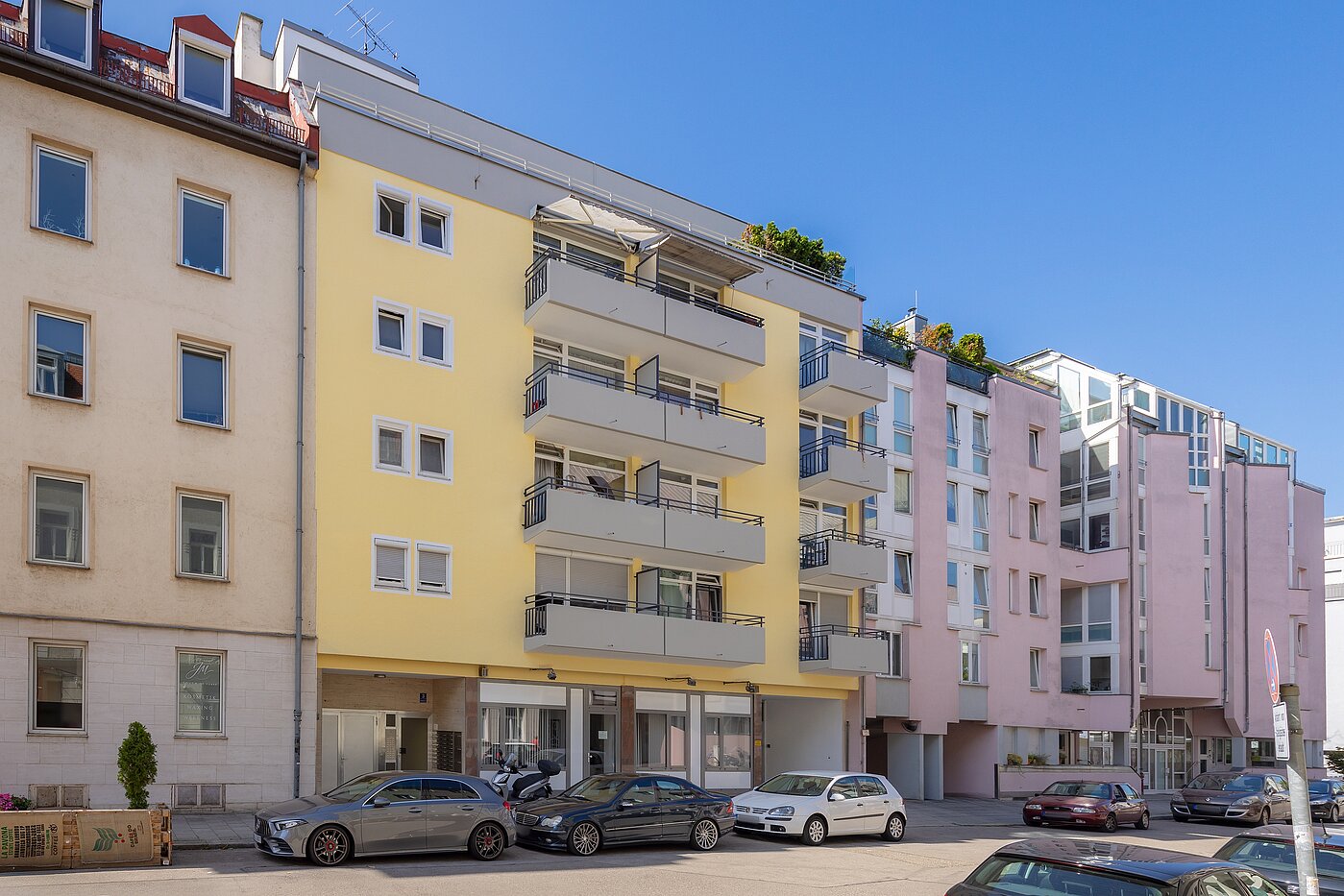 Appartement au rez-de-chaussée avec 4 pièces | München-Neuhausen | 70471 | Außenansicht