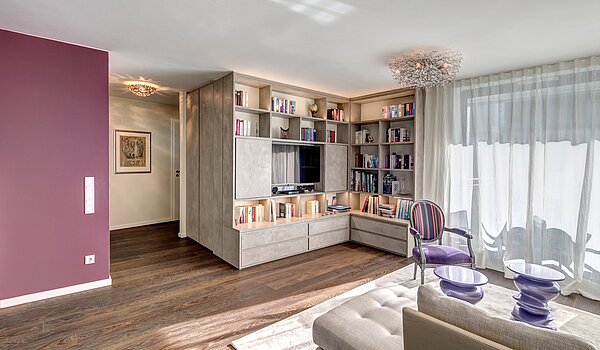 Appartement avec 3 pièces | München-Schwabing | 1511ML1 | Wohnzimmer