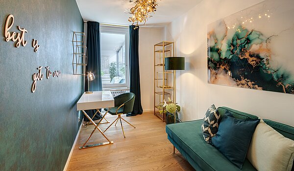 Appartement avec 3 pièces | München-Sendling | 70167 | Arbeitsbereich...