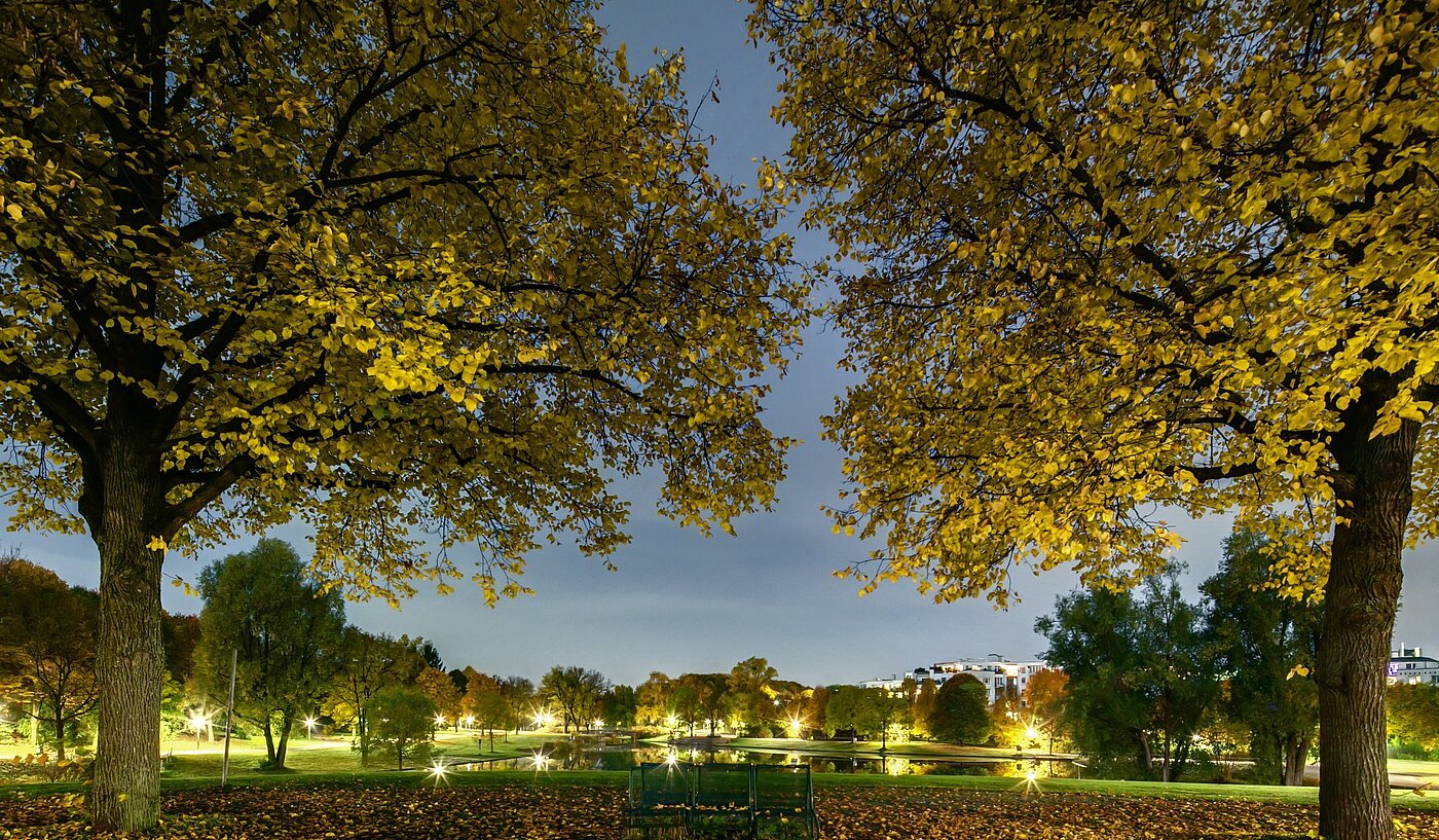 Appartement avec 1 pièce | München-Sendling-Westpark | 2008ML1 | Abenddämmerung im Westpark