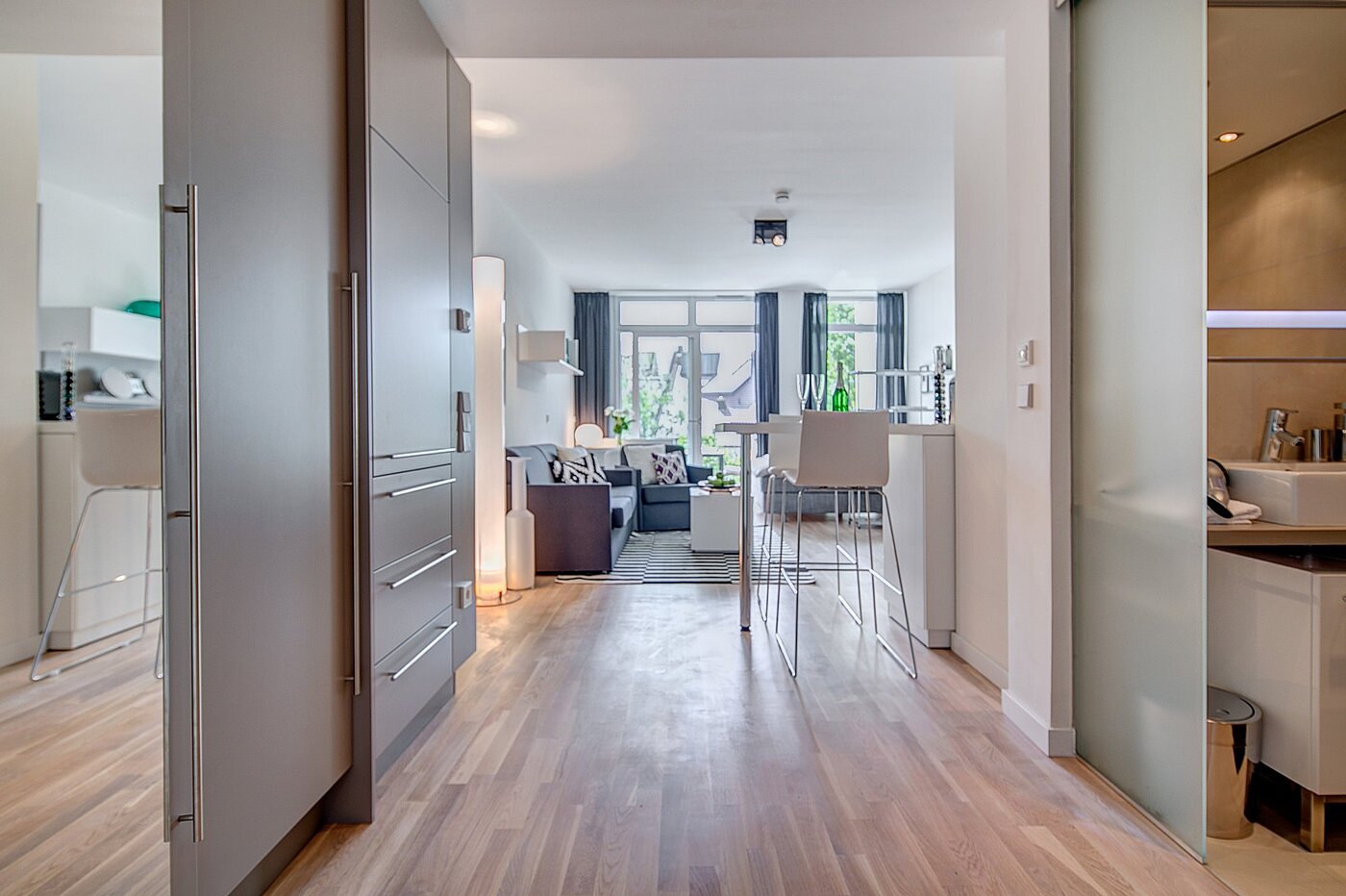 Appartement avec 1 pièce | München-Bogenhausen | 1807ML5 | Ansprechender Eingangsbereich