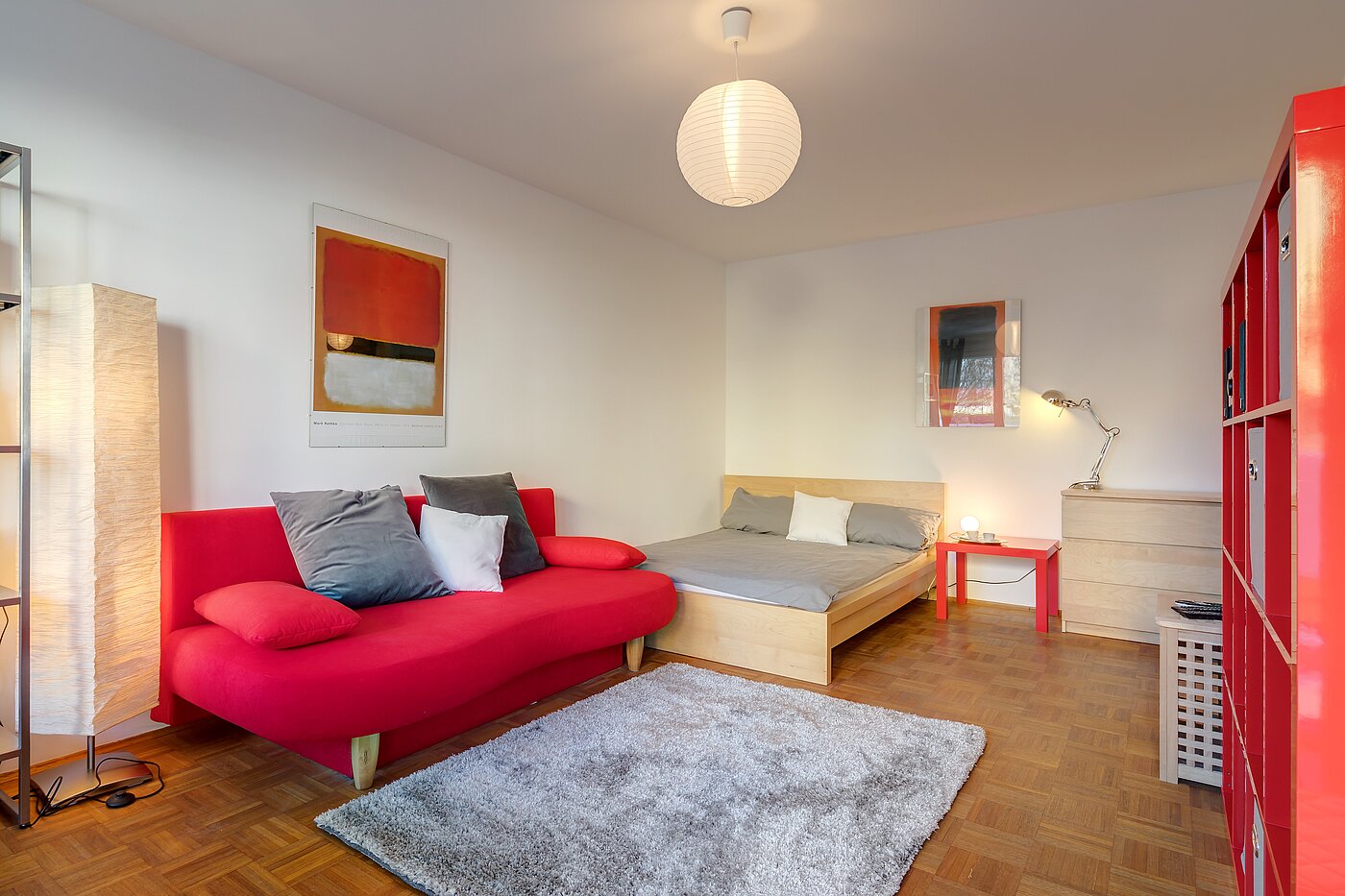 Appartement avec 1 pièce | München-Neuhausen | 2301ML8 | Gemütlicher Wohn- Schlafbereich