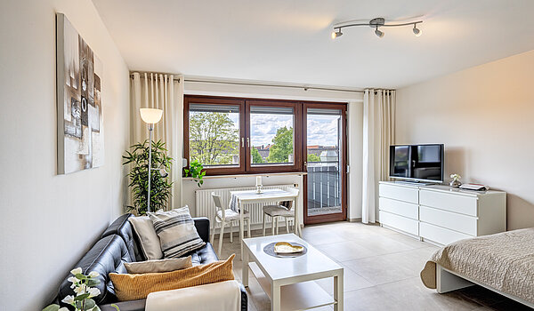Appartement avec 1 pièce | München-Milbertshofen | 704371 | Sonnig Ruhig Hell