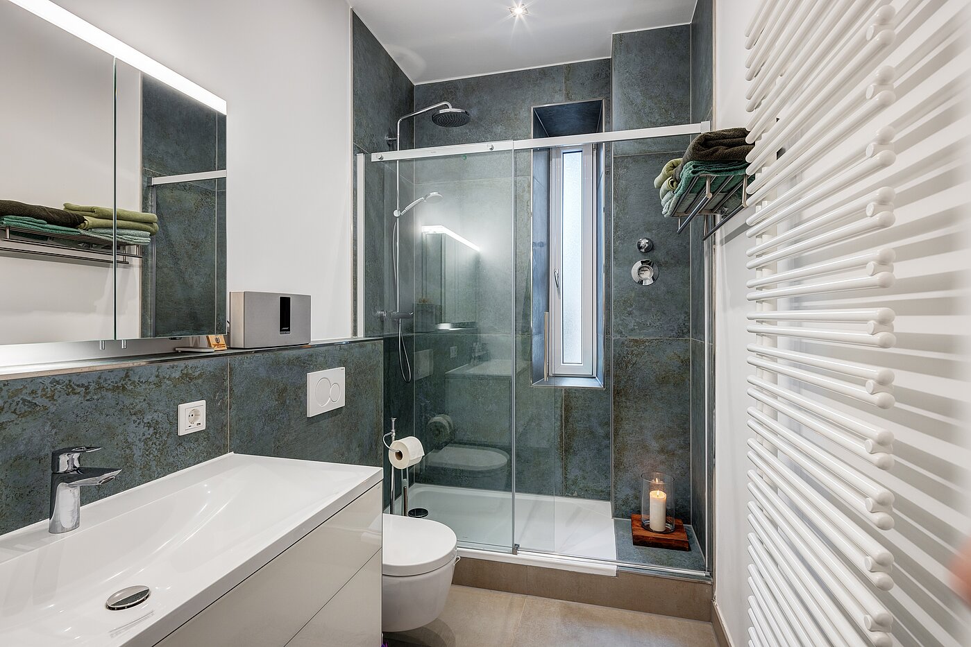 Appartement au rez-de-chaussée avec 2 pièces | München-Sendling | 703811 | Modernes Bad