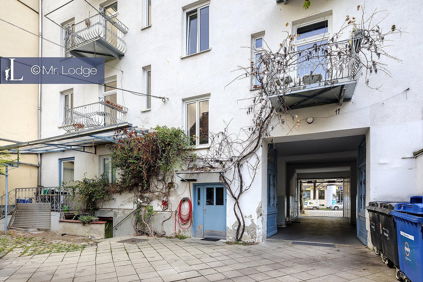 Appartement avec 2.5 pièces | München-Haidhausen | 1710D2 | Hausrückseite