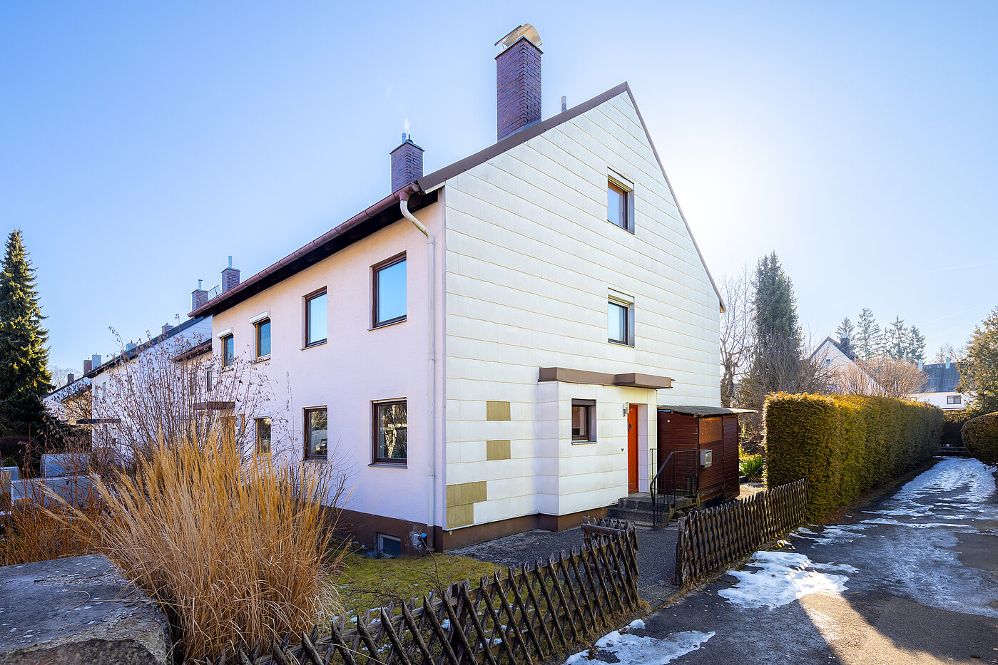 Maison d'angle mitoyenne avec 5.5 pièces | München-Trudering | 702531 | Ruhig gelegen