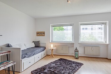 Feldmoching : studio meublé près du lac Lerchenau - disponible prochainement