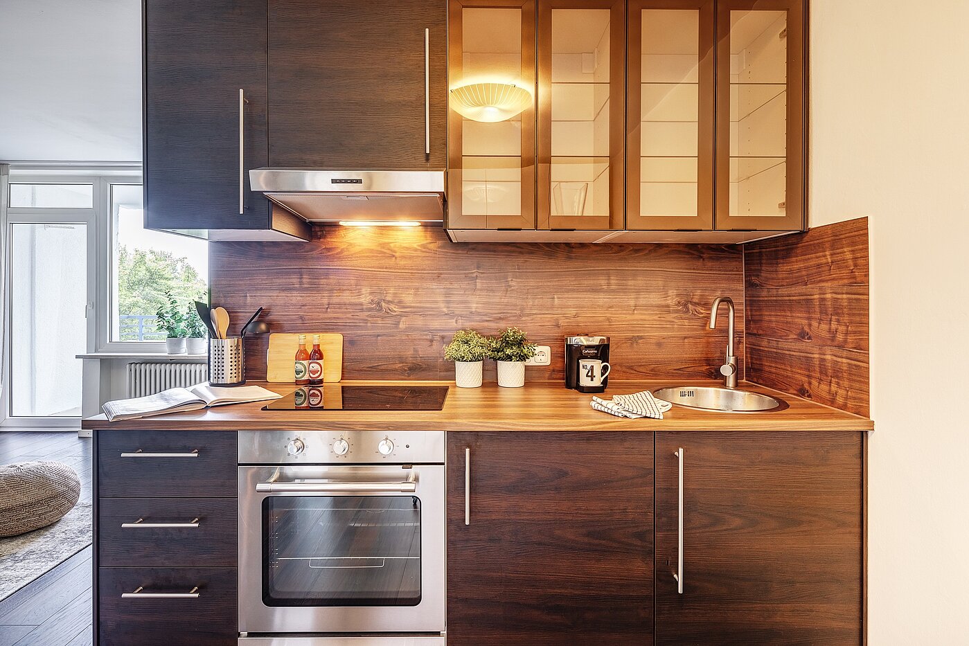 Appartement avec 2 pièces | München-Bogenhausen | 2206ML3 | Geschmackvolle Apartmentküche