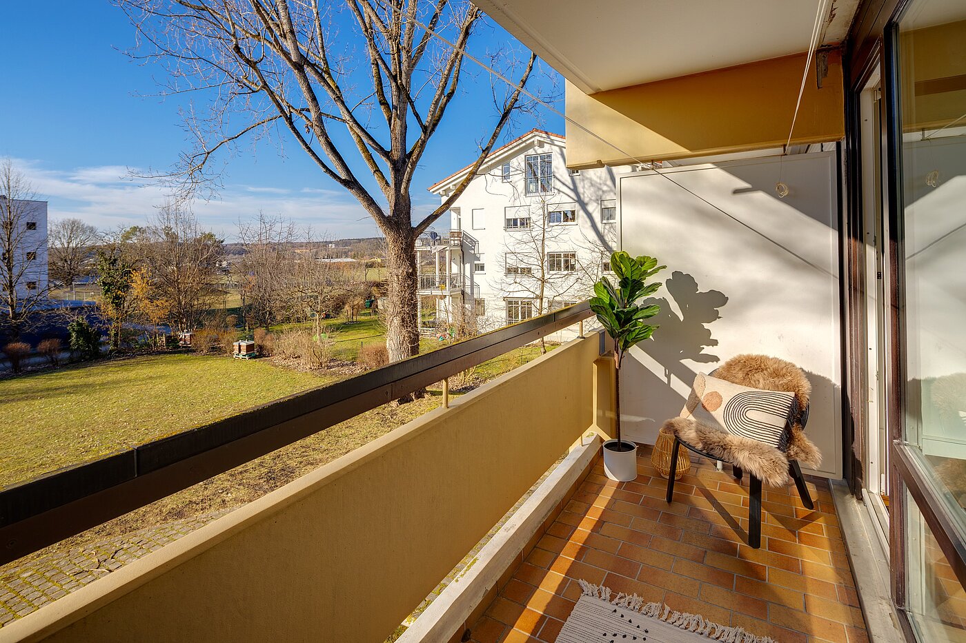 Appartement avec 1 pièce | Herrsching am Ammersee | 2302ML2 | Westbalkon mit Aussicht