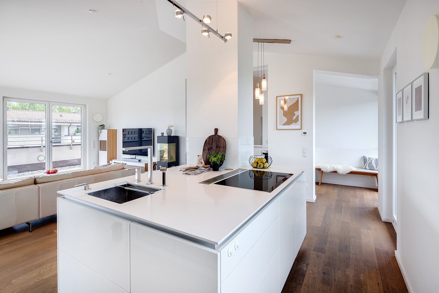 Penthouse avec 3.5 pièces | München-Oberföhring | 70237 | ... mit Kochinsel und ...