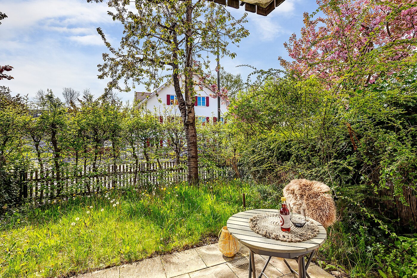 Appartement au rez-de-chaussée avec 1.5 pièces | München-Aubing | 70000 | Westterrasse mit...