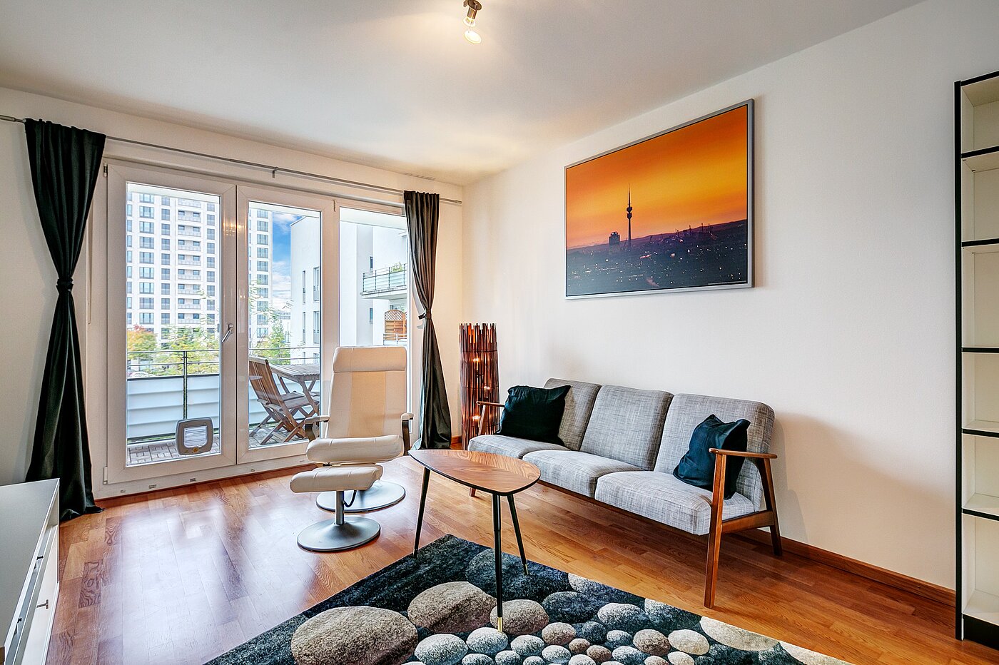 Appartement avec 2.5 pièces | 70020 | Wohnzimmer