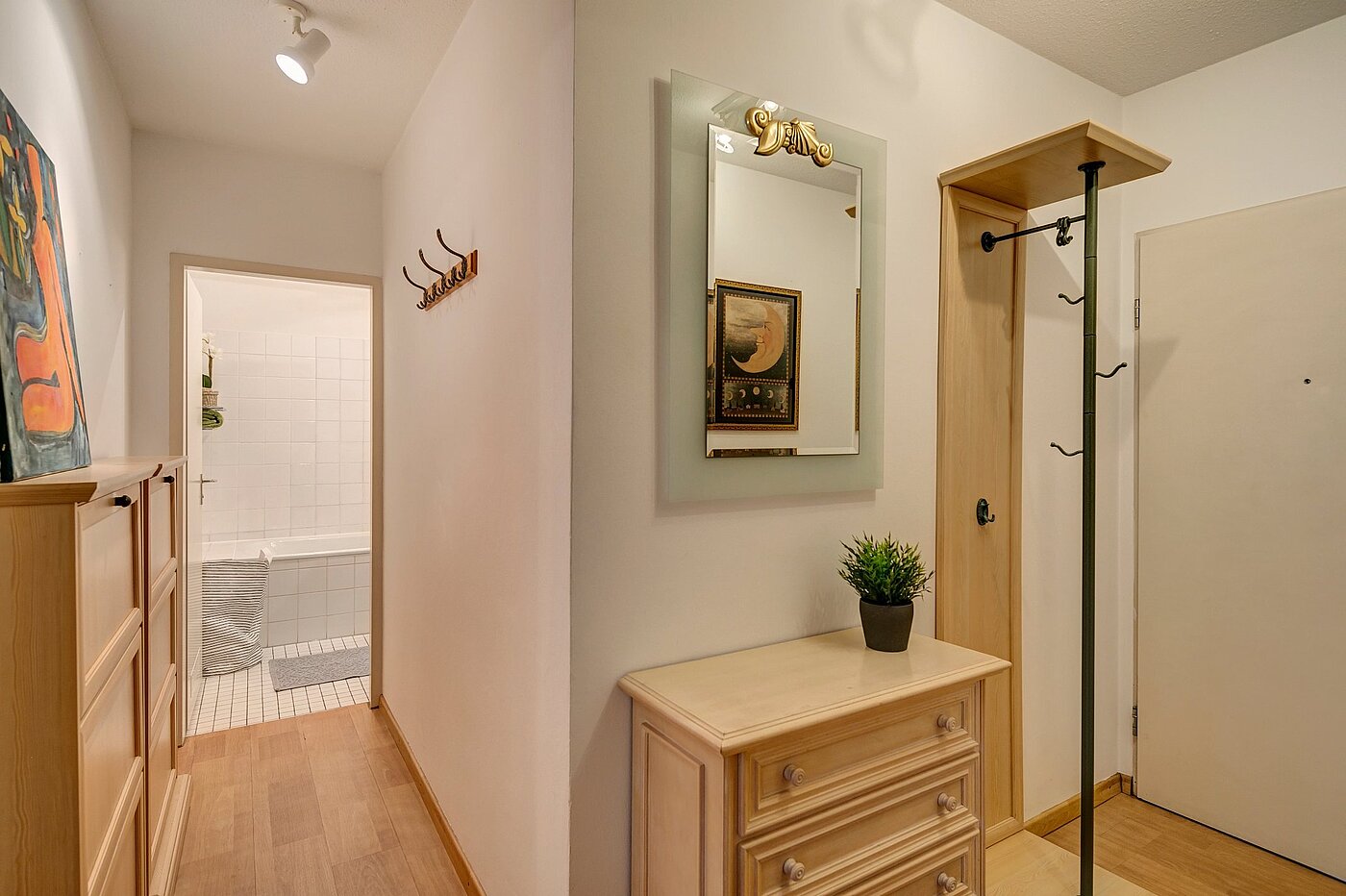 Appartement avec 1.5 pièces | München-Lehel | 2107ML9 | ...mit Garderobe