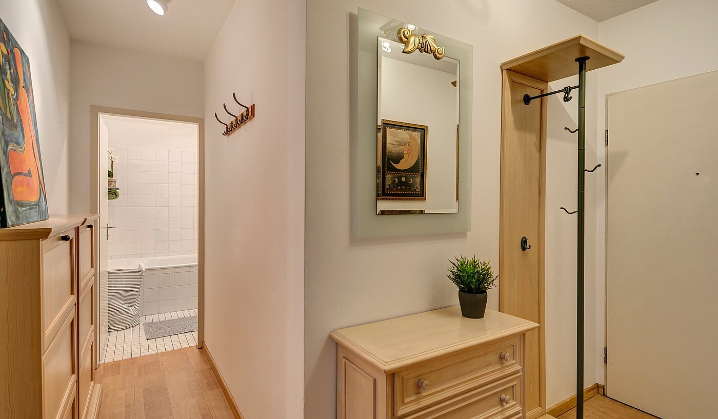 Appartement avec 1.5 pièces | München-Lehel | 2107ML9 | ...mit Garderobe