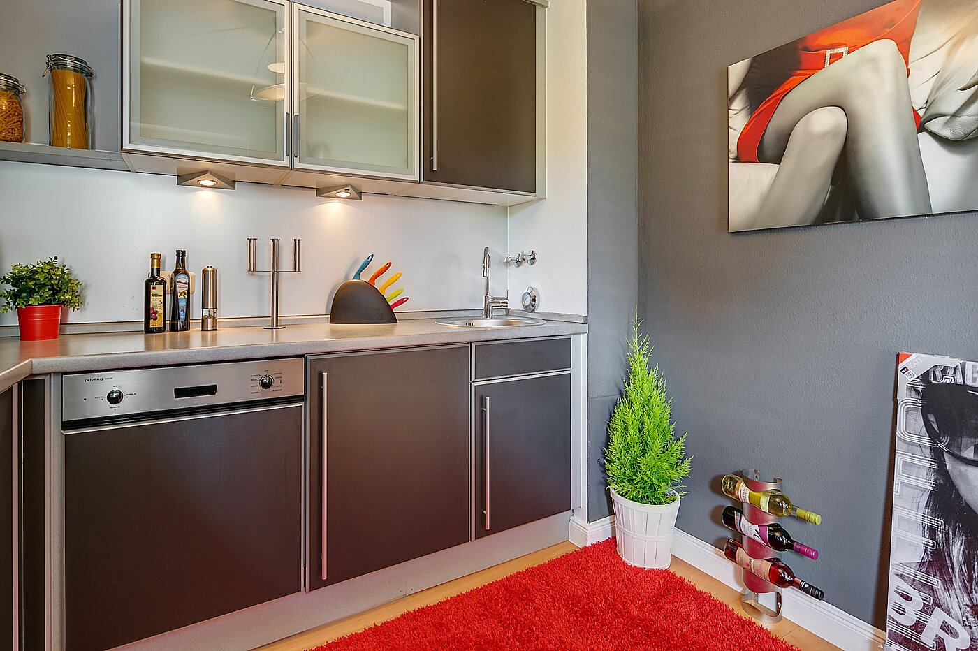 Appartement avec 2 pièces | München-Allach | 1903ML6 | Moderne Küchenzeile
