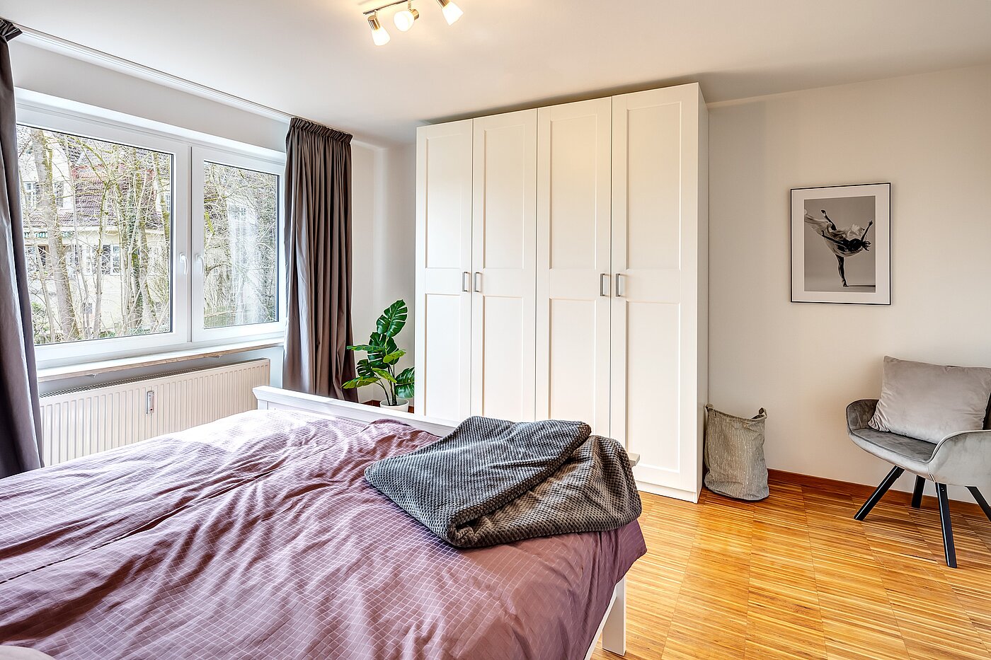 Appartement avec 3.5 pièces | 70284 | Schlafzimmer