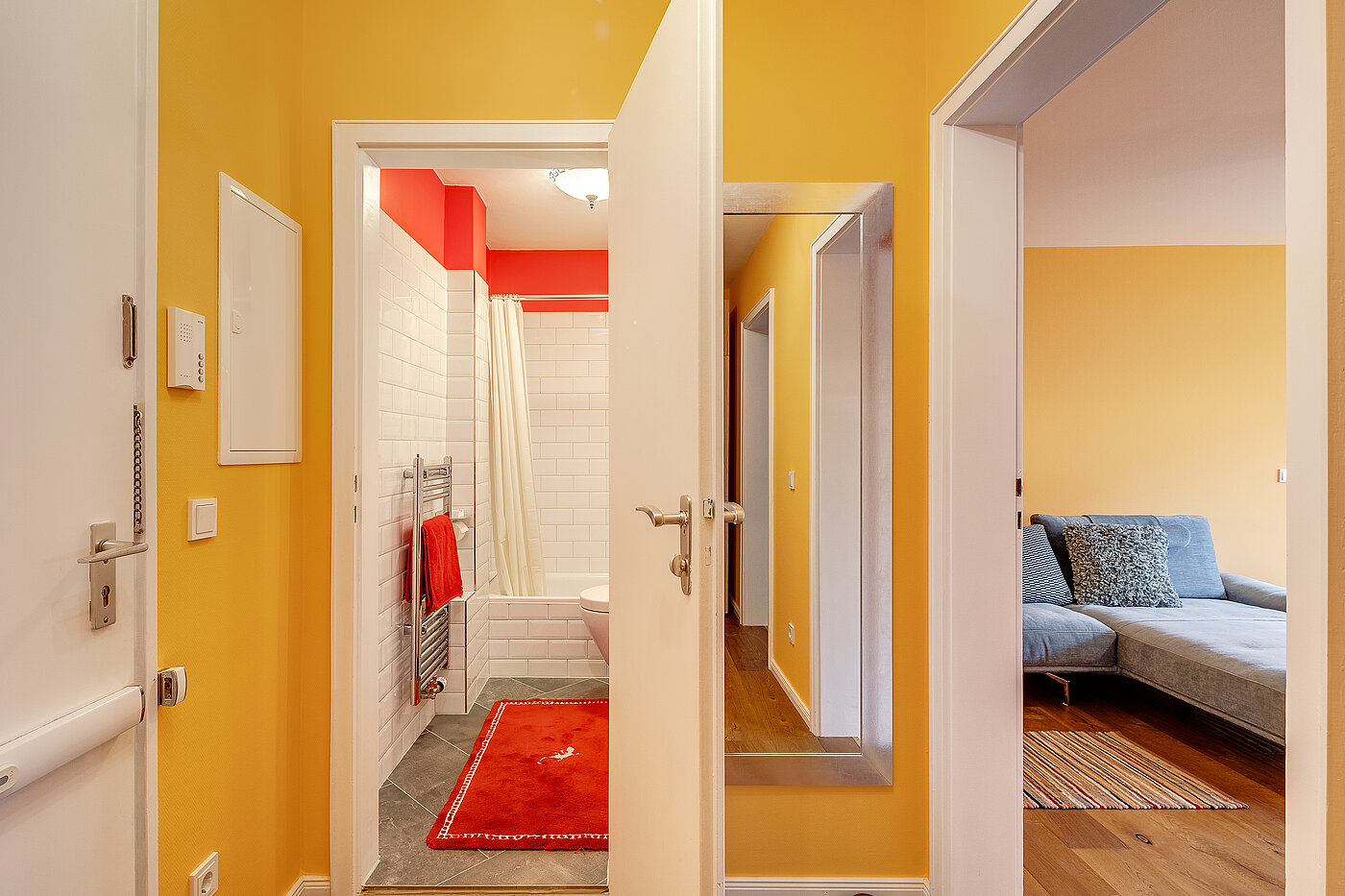 Appartement avec 2 pièces | München-Bogenhausen | 70287 | ...Bad und Wohnzimmer