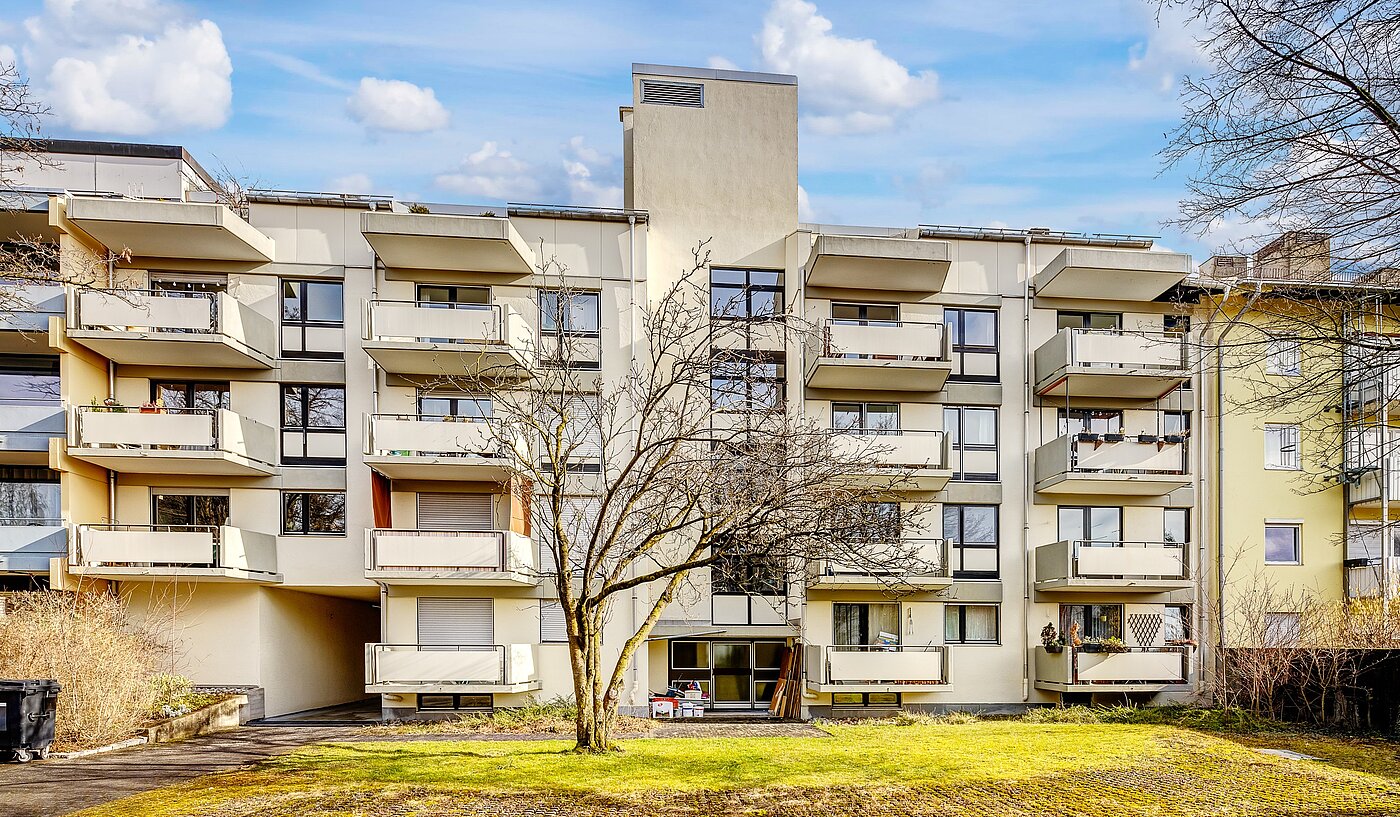 Appartement avec 1 pièce | München-Milbertshofen | 2112ML4 | Gartenansicht