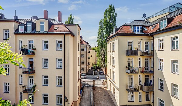 Appartement avec 2 pièces | München-Schwabing | 70434 | ...mit Ausblick
