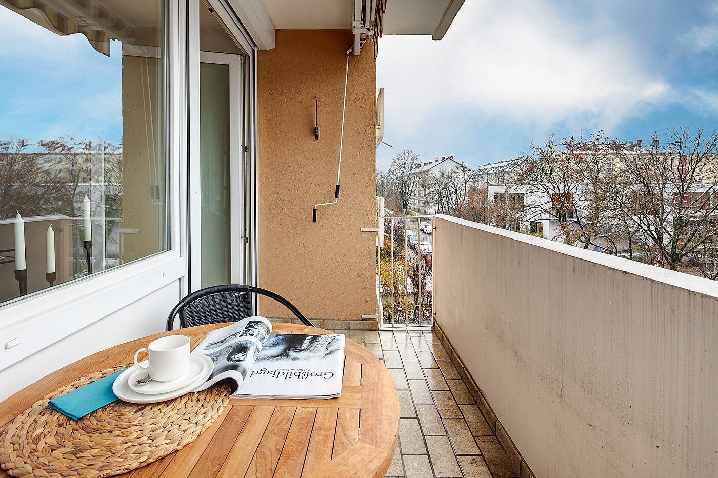 Appartement avec 2 pièces | München-Sendling-Westpark | 1811ML1 | .. mit Markise