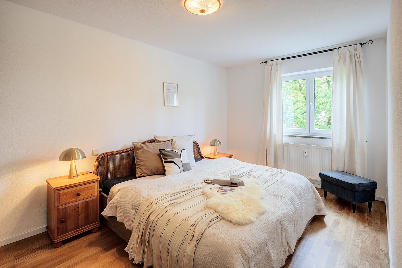 Appartement en duplex avec 3.5 pièces | München-Trudering | 70238 | Schlafzimmer mit...