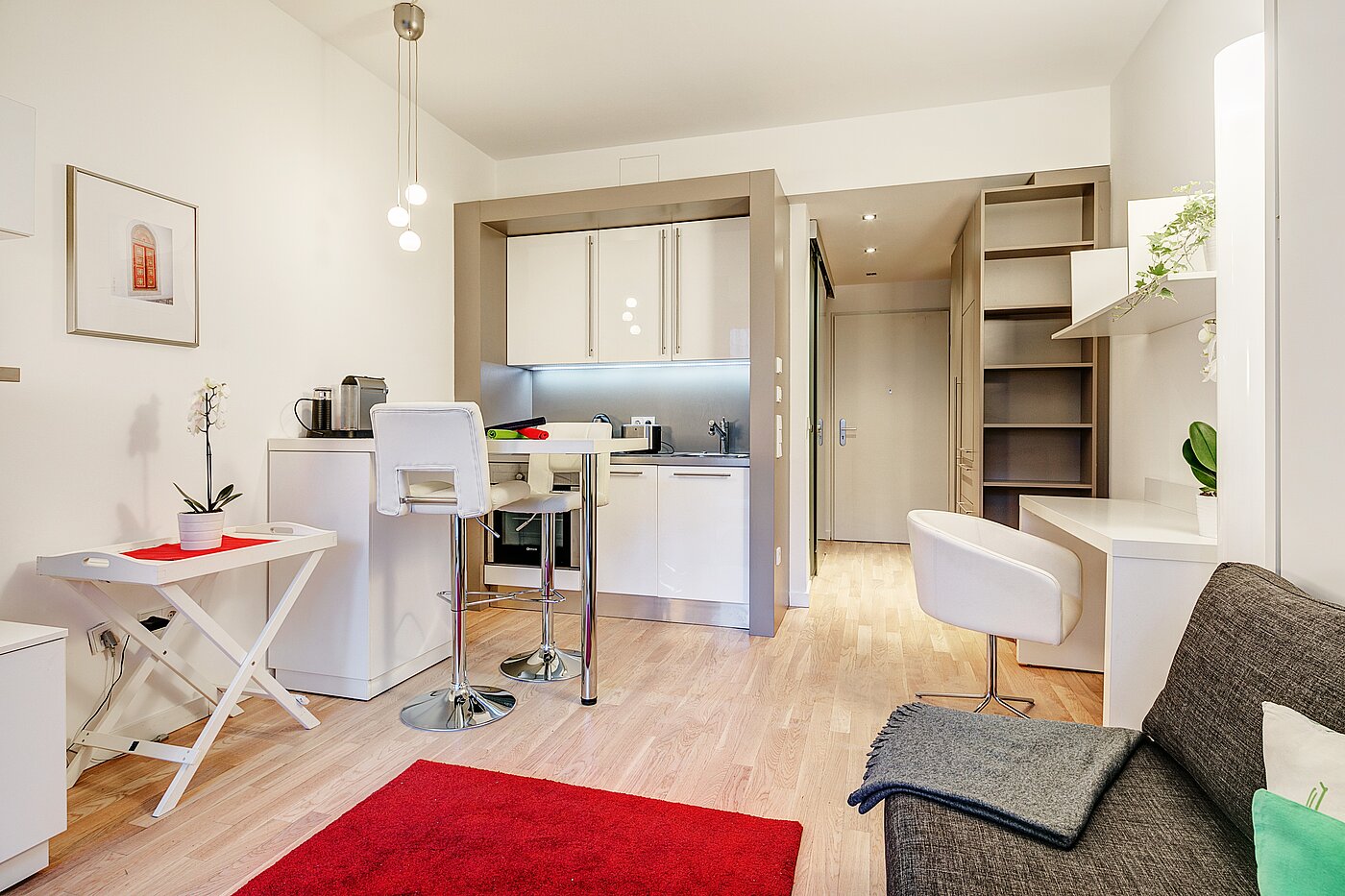 Appartement au rez-de-chaussée avec 1 pièce | München-Bogenhausen | 2301ML3 | Stillvolles & hochwertiges Apartment