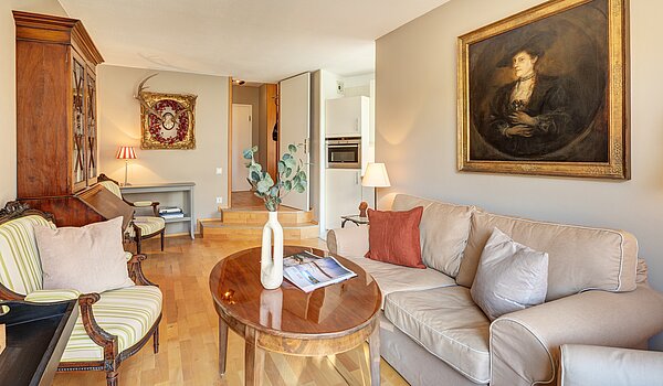 Appartement avec 1.5 pièces | München-Maxvorstadt | 70480 | Wohnzimmer