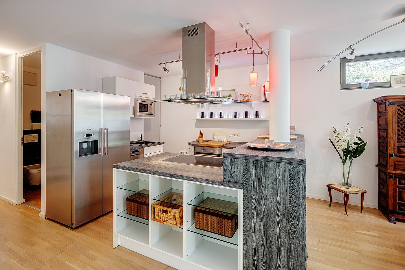 Appartement avec 2 pièces | München-Au | 70108 | Offene Küche mit Kochinsel