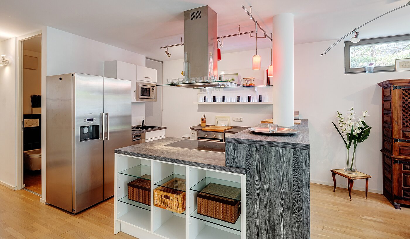 Appartement avec 2 pièces | München-Au | 70108 | Offene Küche mit Kochinsel