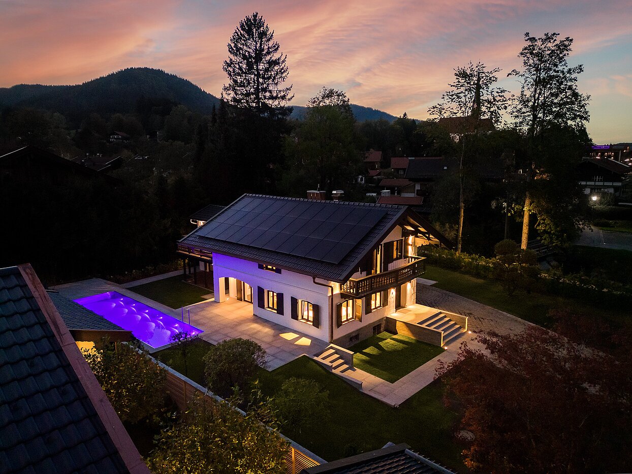 Propriété particulière avec 15 pièces | Bad Wiessee | 701591 | Luftaufnahme vom Landhaus